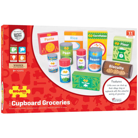 BigJig Toys - Cupboard Groceries