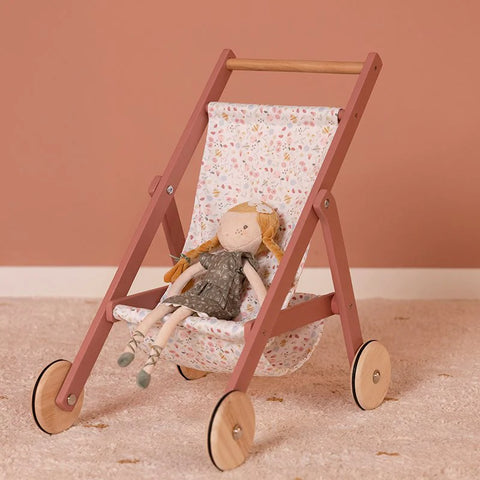 Little Dutch - Wooden Doll Stroller